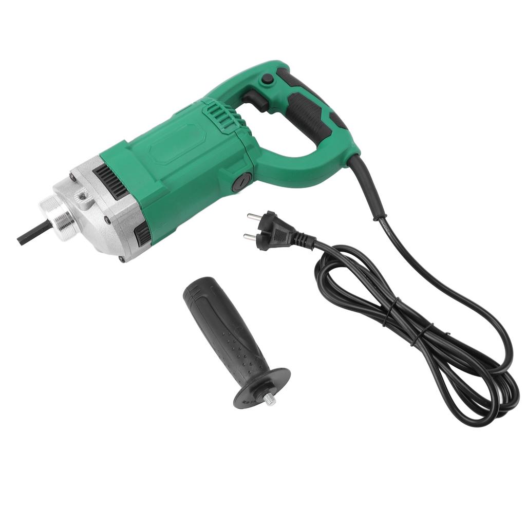 Handheld Concrete Vibrator with Lock Switch Button 5000RPM Sides Heat Dissipation Window Handheld