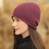Neue Frauen Winter Hut Street Fashion Warm Beanie Hut Für Weibliche Casual Perle Dekoration Gestrickte Hut