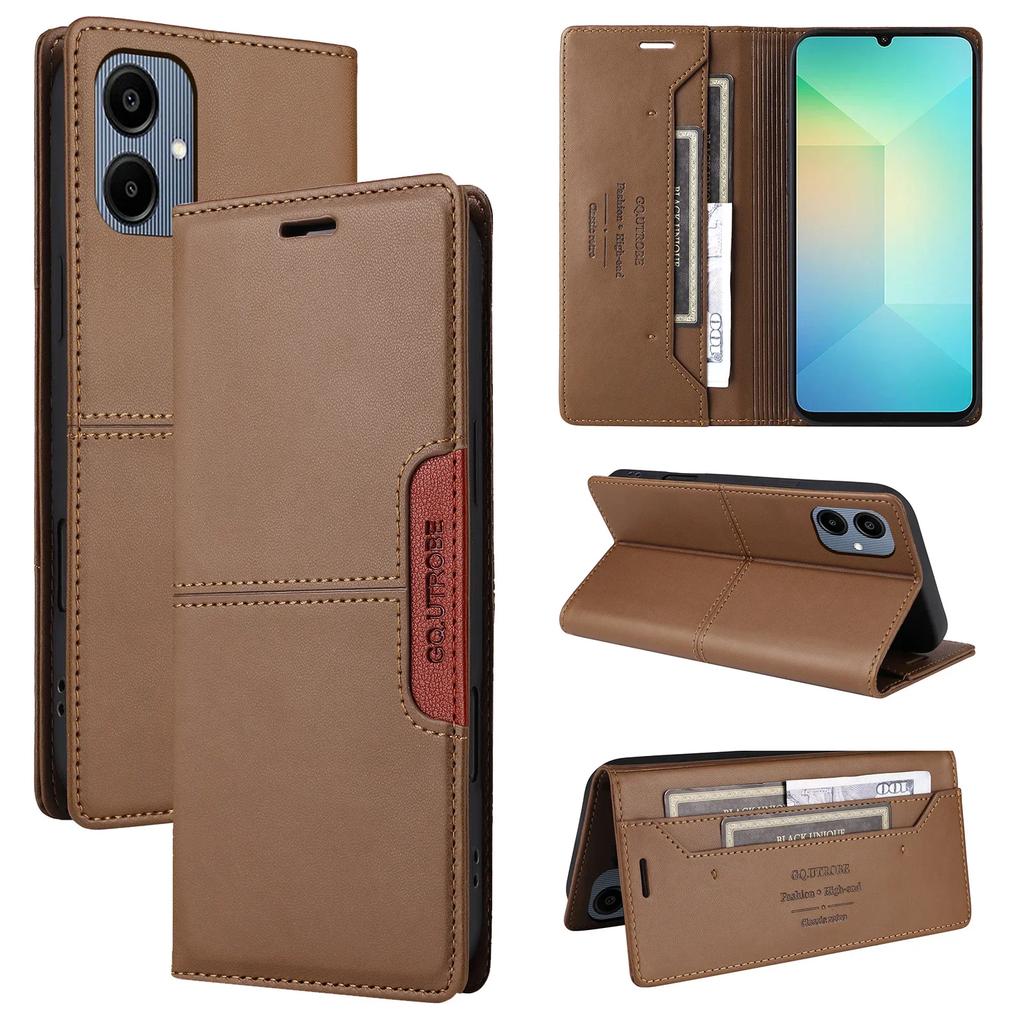 Leather Wallet with Card Holder Phone Case for Samsung Galaxy A16 A06 A05 A05S A15 A25 A35 A55 A14 A54 A34 A53 A33 A73 A13 Cover