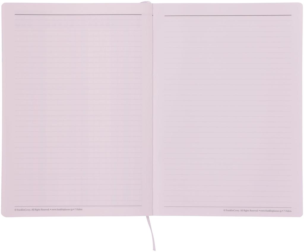 B6 Franklin Planner "7 Habits" Weekly, January 2025 Start, Soft Gray, 86292