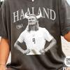 Vintage Erling Haaland T-Shirt, Comfort Colors® Norwegen Fußball T-Shirt, Haaland Bootleg T-Shirt, Retro Fußball Grafik T-Shirt, Man City Fan Geschenk