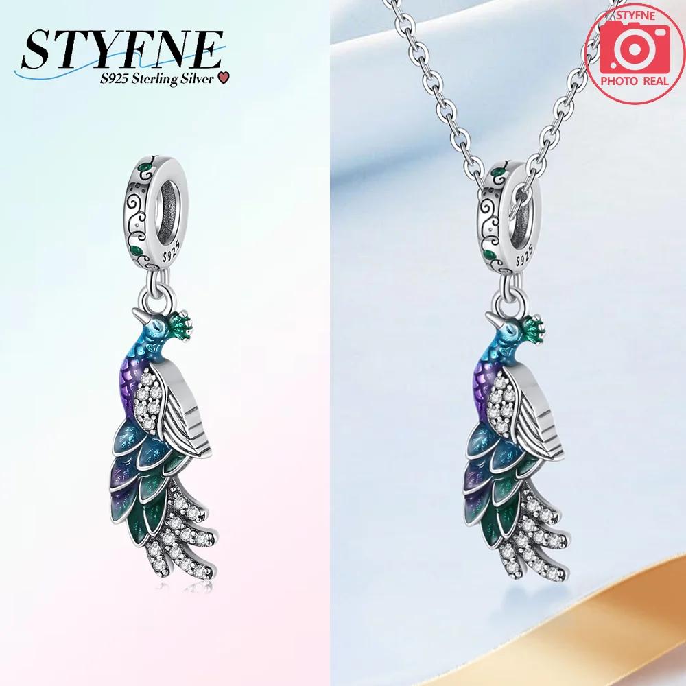 Original Orange Squirrel Cute Animal Pendant Bat Spider Beads Fit Braceletcopper Women Accessory Fine Gift Diy Jewelry