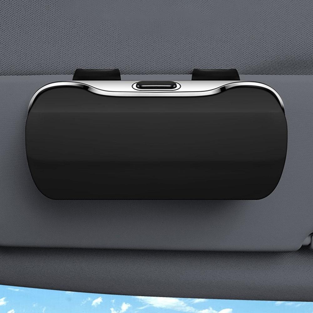 Sunglasses Holder Multi-Purpose Lightweight Sunglasses Clip Wear Resist Hard Shell Sunglasses Case for Car Visor