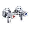 TLXT Brass Dual-Handle Surface-Mounted Shower Faucet