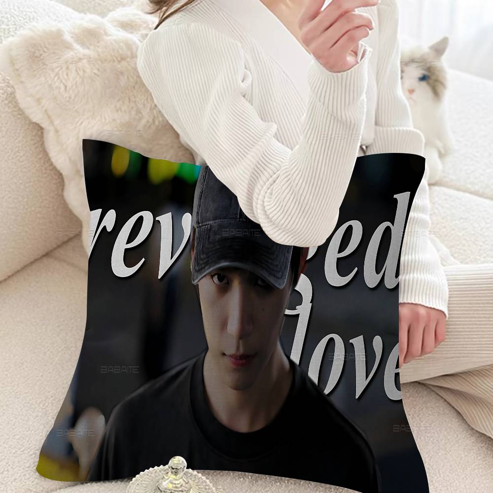 R-Revenged Love Movie Pillow Cushion Cover Pillowcase Living Room Sofa Home Decor Customized