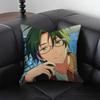 1pc Keito Hasumi Pillow Case Fashion Square Pillowcase Bedroom Sofa Room Ins Decoration Leisure