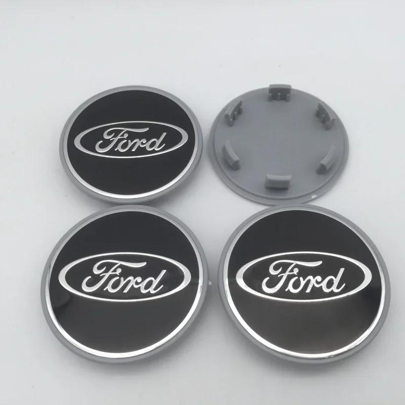 

Car Sticker Ford New 2025 Hot 4pcs 3D for ford 63mm 62mm Car emblem Wheel hub Center Cap Badge covers sticker Decal styling auto
