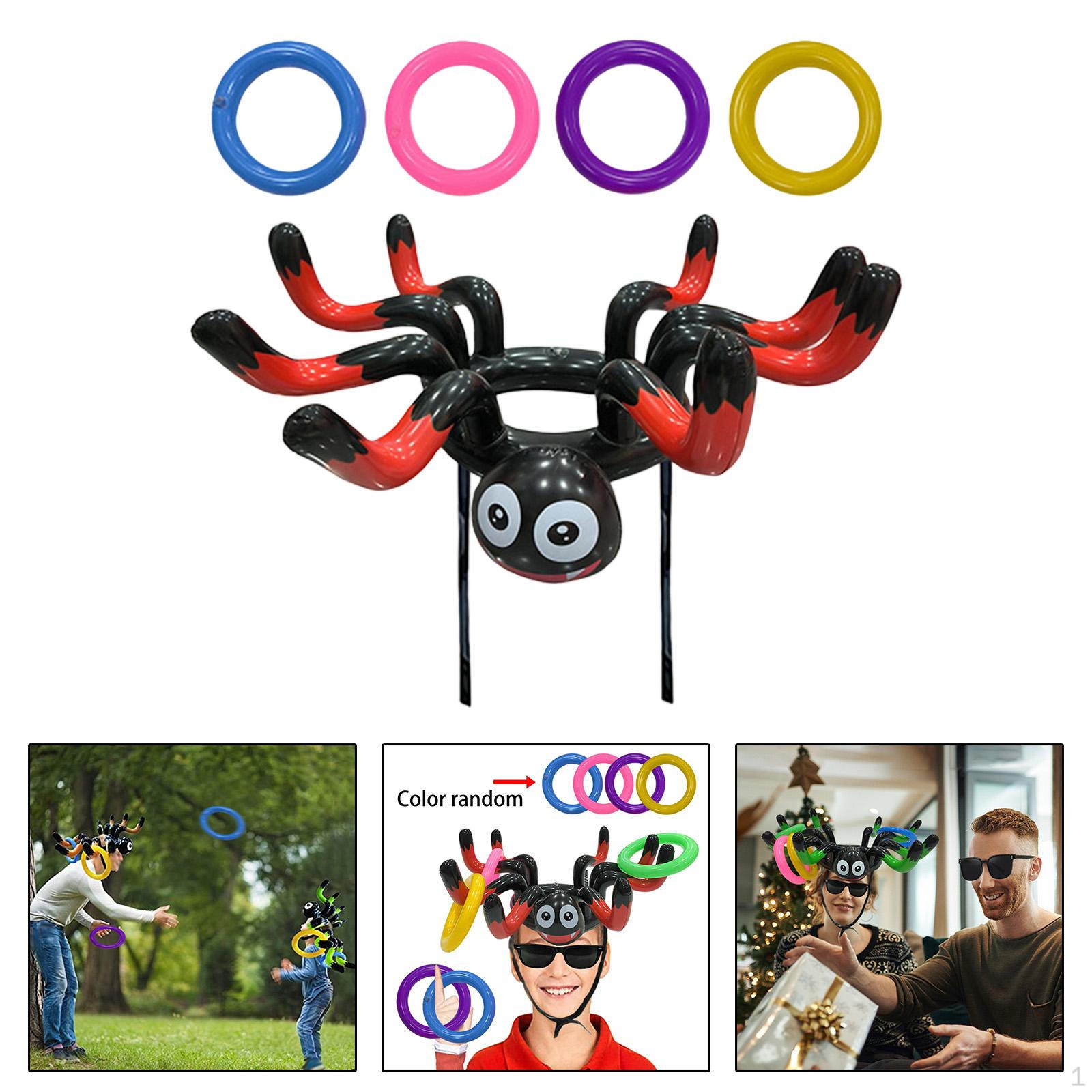 

Halloween Toss Game Indoor Outdoor for Kids Party Games Family Summer Pool червоний