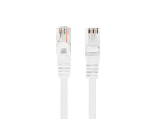 Patchcord Lanberg UTP Kat.6 3m LSZH CU Fluke Passed Biały