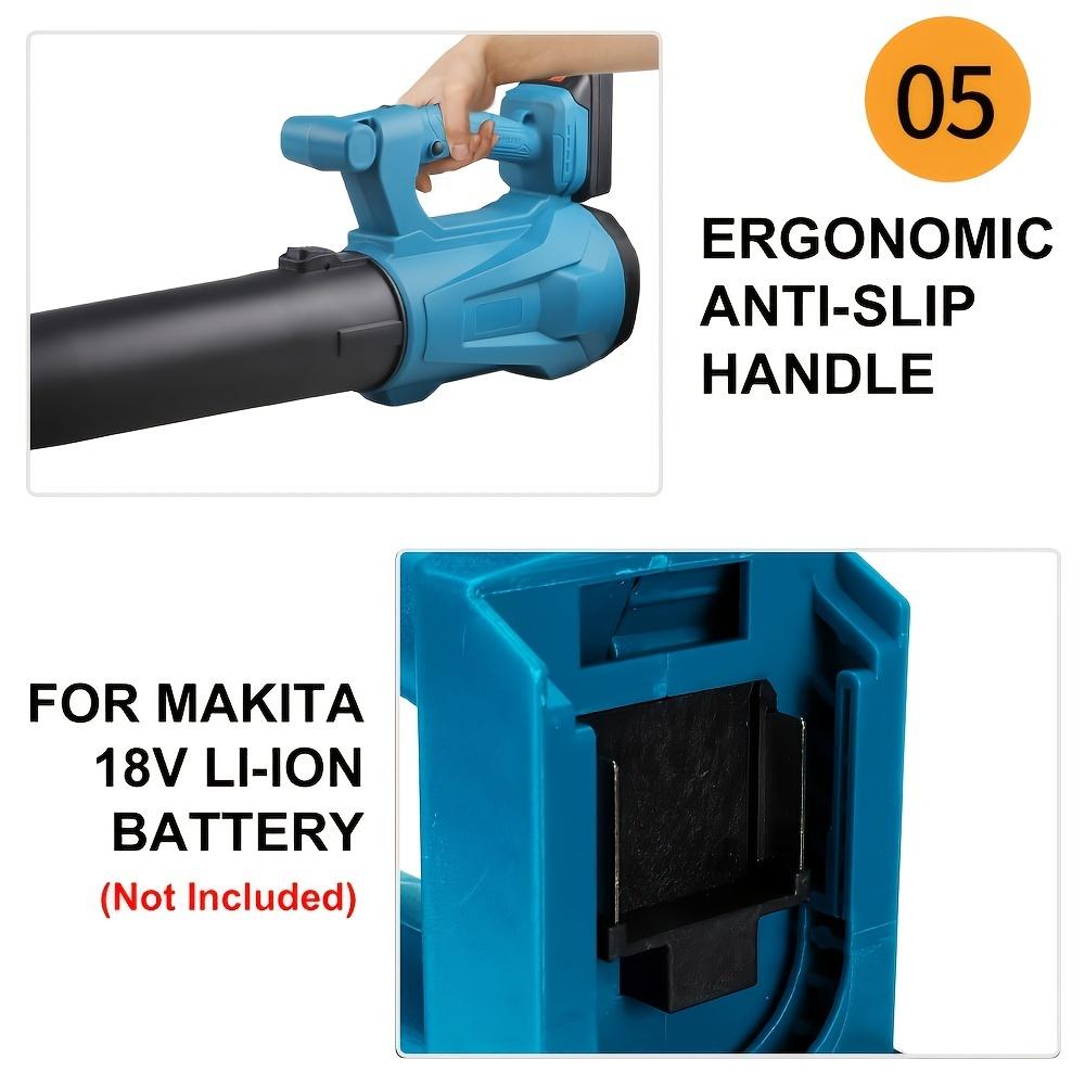 Cordless Leaf Blower Electric Air Blower Cordless Garden Tools For 18V Makita Lithium Battery 2 In 1 Handheld Dust Removal Fan