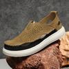 Men's Fashion Leisure Sandals Male Summer Breathable Trendy Casual Shoes Lightweight and Comfortable Wide Toe Shoes