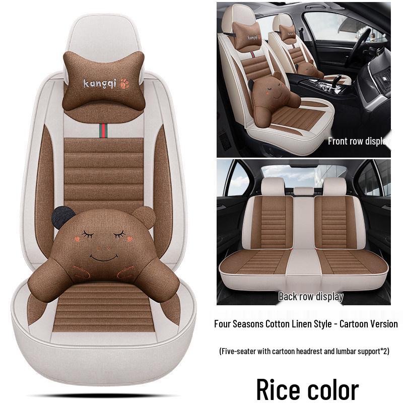 Volkswagen Santana Full Coverage Universal Leather Seat Covers - Four Seasons, 2019 Model.