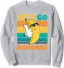 Retro Vintage Funny Banana Meme Let Go Banana Cool Unisex Crewneck Sweatshirt