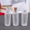 1:12 Dollhouse Miniature Glass Vase Dessert Cup Wine Bottle Wishing Bottle W/Corked Home Decor Toy Doll House Accessories