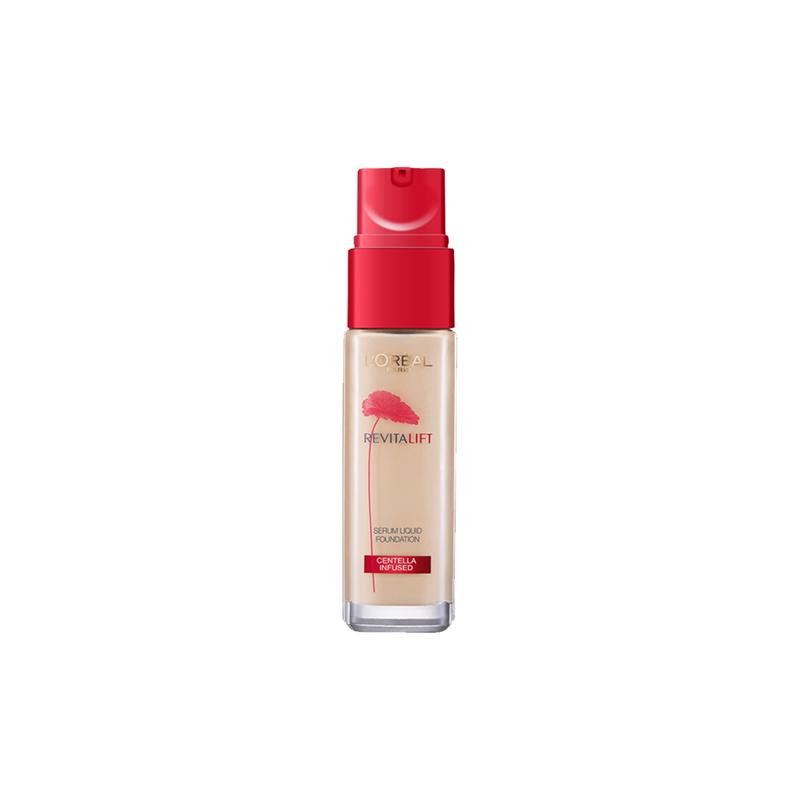 Loreal Paris and Foundation to modify skin tone LOreal Rejuvenating Lifting Firming Centella Asiatica Essence Foundation-110