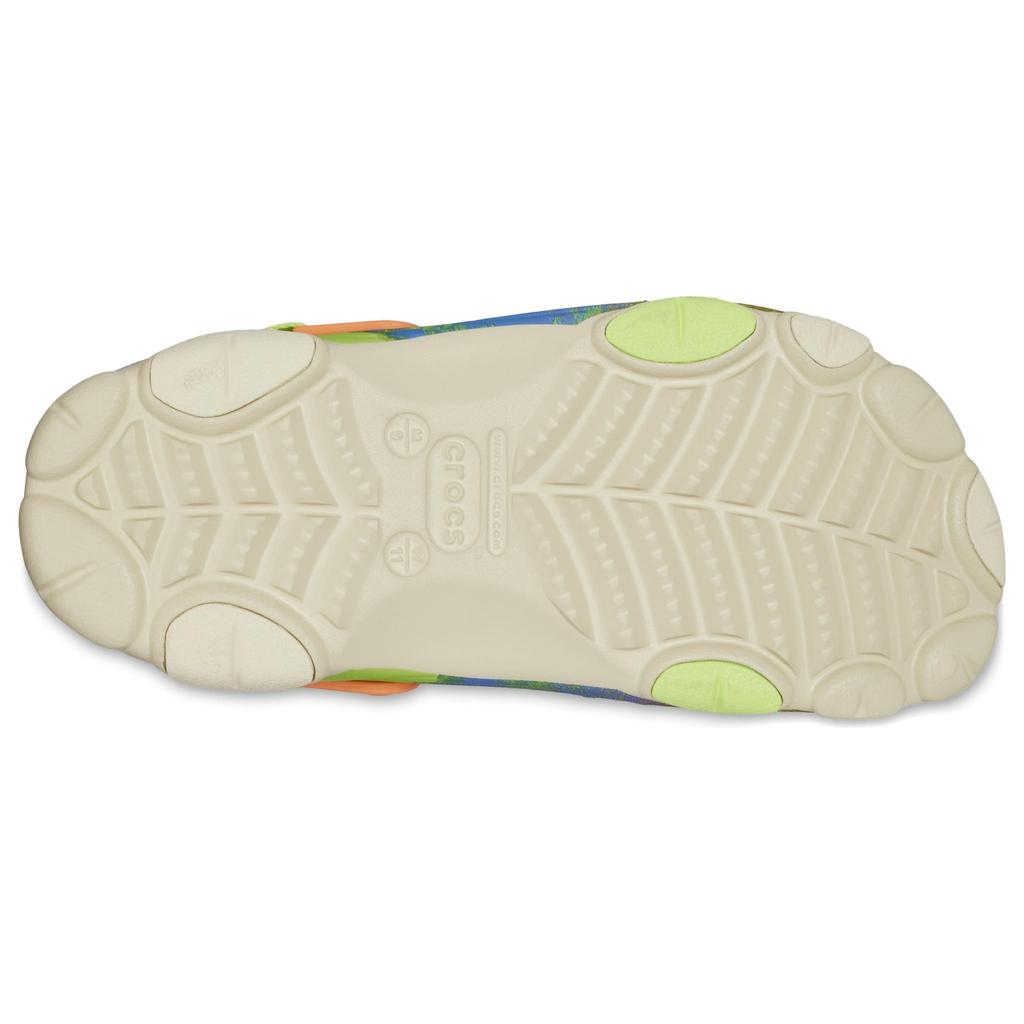 Crocs Eva Non-Slip Durable Sports Sandals Unisex Sandals White Multicolor 208604-90H