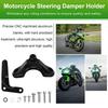 A28G-Motorcycle Steering Damper Holder Kit Stabilizer Mounting Bracket For Kawasaki Ninja ZX-6R ZX 6R 636 ZX6R 2013-2025