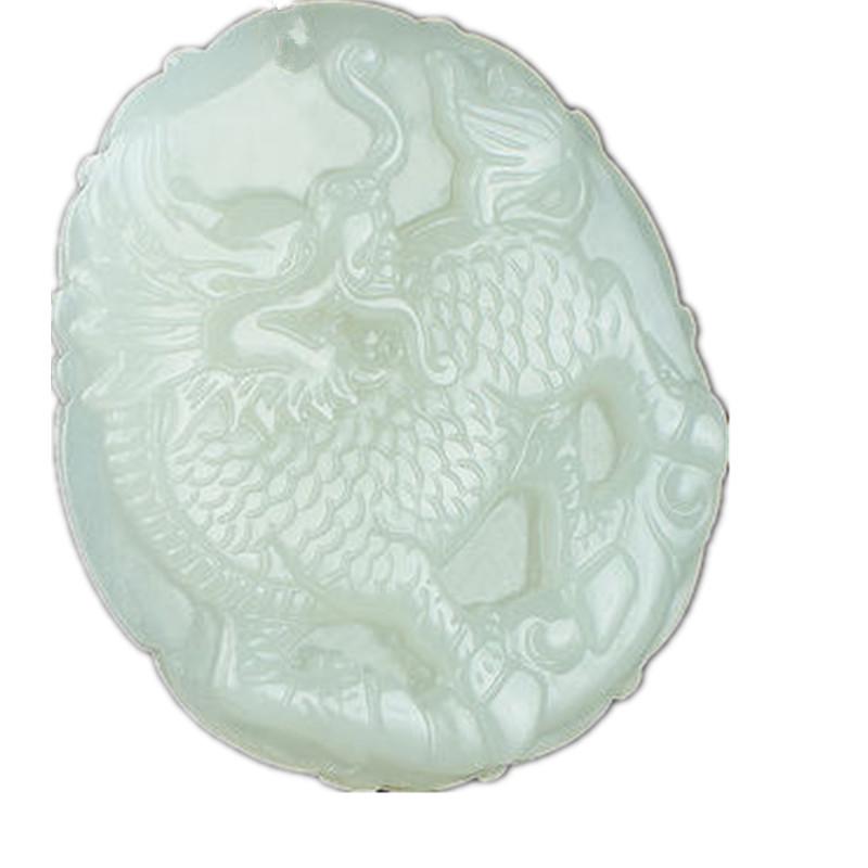 Hetian Jade Qilin Pendant with Certificate