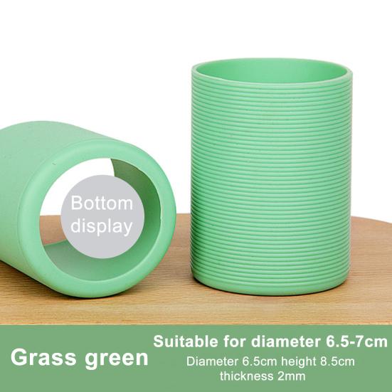 Chránič dna pohárku na vodu Neklouzavý Protiopaření Láhev na vodu Silikonový návlek na baňku Spodní kryt pohárku Ochranný kryt pohárku Příslušenství