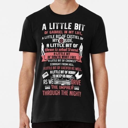 A Little Bit Gabriel In My Life Spn Parody. S to 5XL Made in the USA TTshirt 2XL