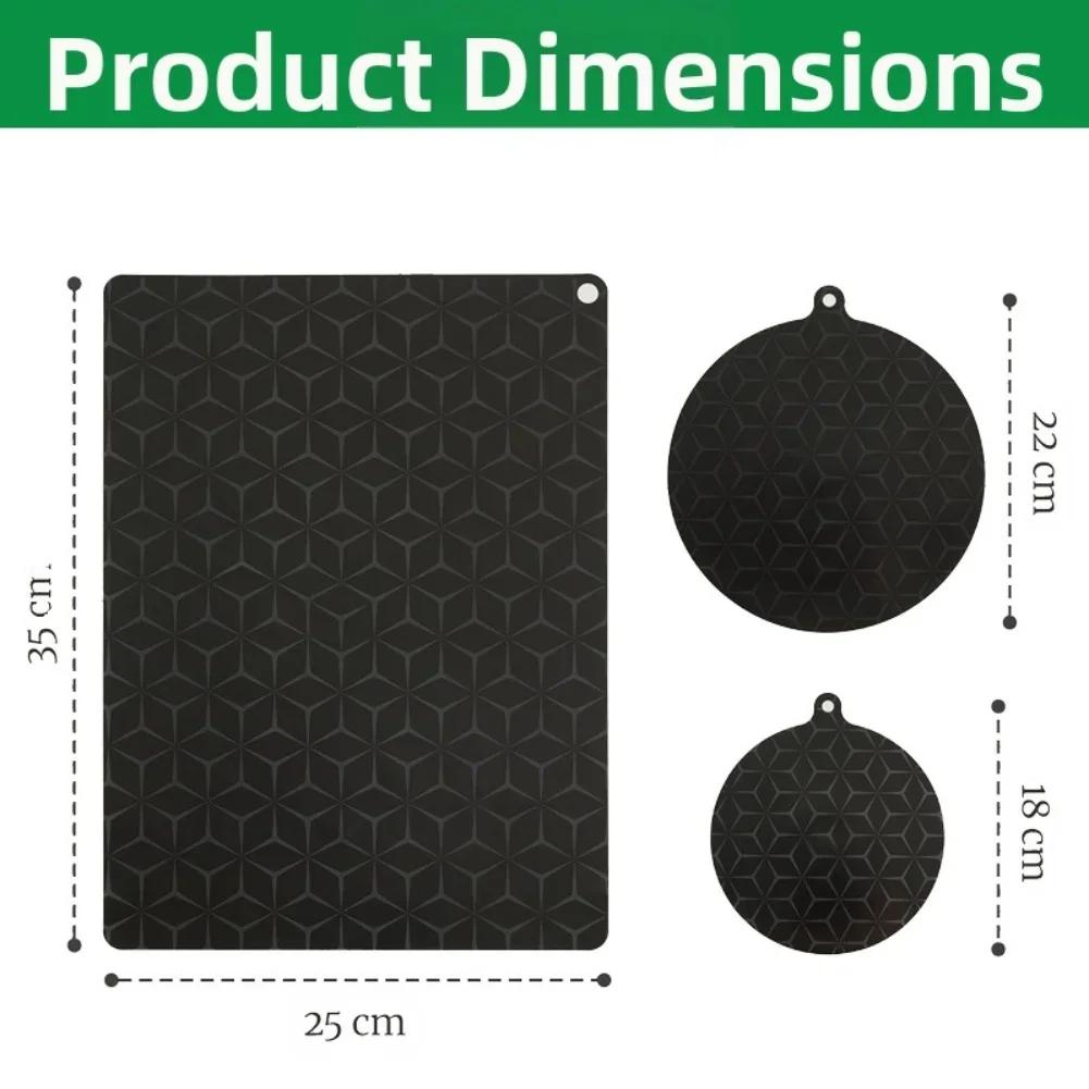 

Heat Resistant Mat Induction Cooker Pad Baking Scenarios Generous Size For Cooking Heat Diffusion Technology 35*25cm China Mainland