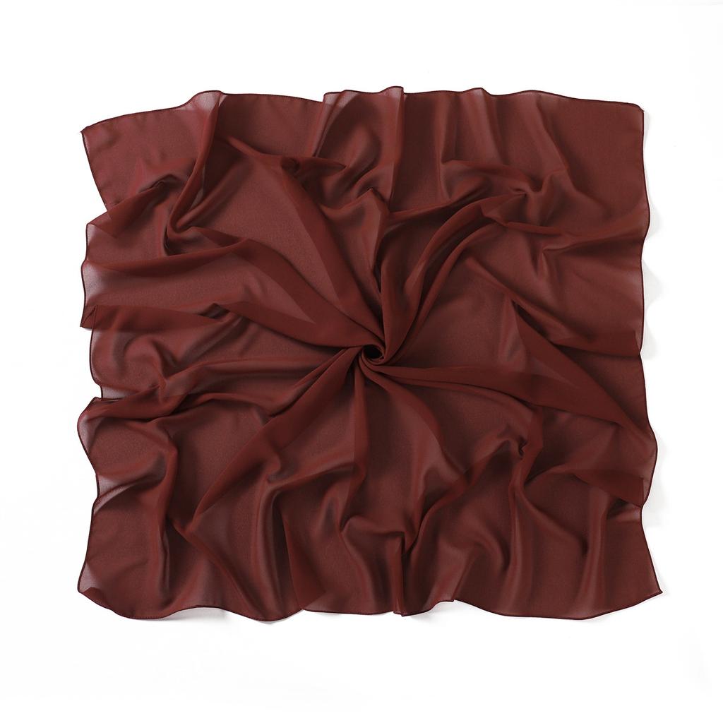 Solid Pearl Chiffon Women Scarf New Summer Girls Sunscreen Thin Scarves Soft Shawl Foulard Viscose Spring Lady Wrap Shawls