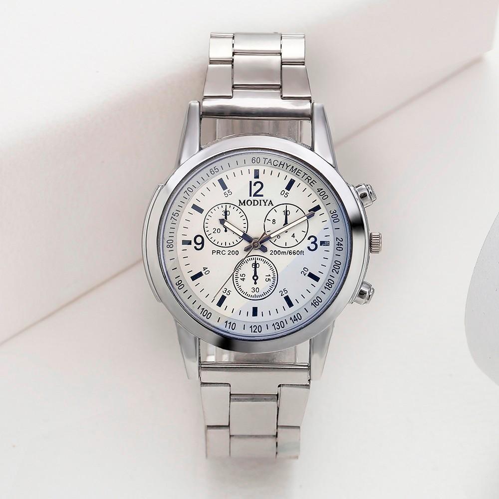 Stainless Steel Sport Quartz Hour Wrist Analog Watch