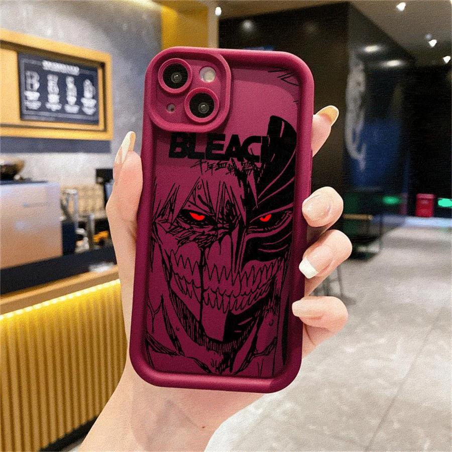 Anime BLEACH Kurosaki Ichigo Phone Case For Samsung S25 S24 S23 S22 S21 S20 F06 M16 Note 20 FE Plus Ultra 4G 5G Soft TPU Cover
