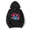 2025 New Disney Stitch Pattern Hooded Long-sleeved Sweater Autumn and Winter Disney Top Anime Hoodie Harajuku Hoodie Sweatshirts