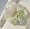 Zhao Lusi Korean-Style Large Intestine Hair Scrunchie - High-End College-Style Sweet Women's Hair Tie