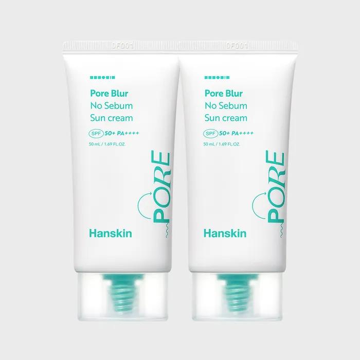 

Pore Blur No Sebum Sun Cream 50ml x 2 (SPF50+/PA++++)