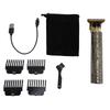 Hair Trimmer Set T Blade Smoothly Accurate Cutting Electric Hair Clipper Set with 4 Guiding Combs for Home Salon