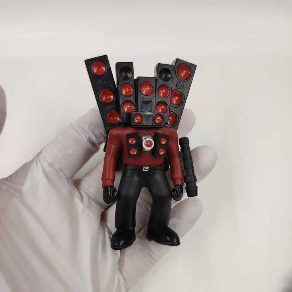 Original Skibidi Toilet Man Camera Man Figure TV Man Speaker Man Model Action Figures Decorations PVC Doll Toy Funny Kids Gift