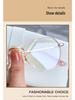 Women's Retro Polygonal Anti-Blue Light Eyeglass Frames, Semi-Titanium, Prescription Compatible 3931