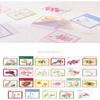 46pcs/box Flower Collection Sticker Diy Scrapbooking Diary Planner Decoration Sticker Album Decoration Student Supplies