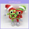 Steal A Brainrot Festive 67 Plush Doll With Santa Hat Soft Toy For Kids And Collectors