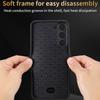 AZNS For Samsung Galaxy S24 Case Imprinted PU Leather+TPU Shock Absorbing Smartphone Shell