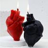 1pcs Heart Organ Scented Candle Anatomical Heart Shaped Candle Decorative candle which can be used as a gift Natural Soy wax