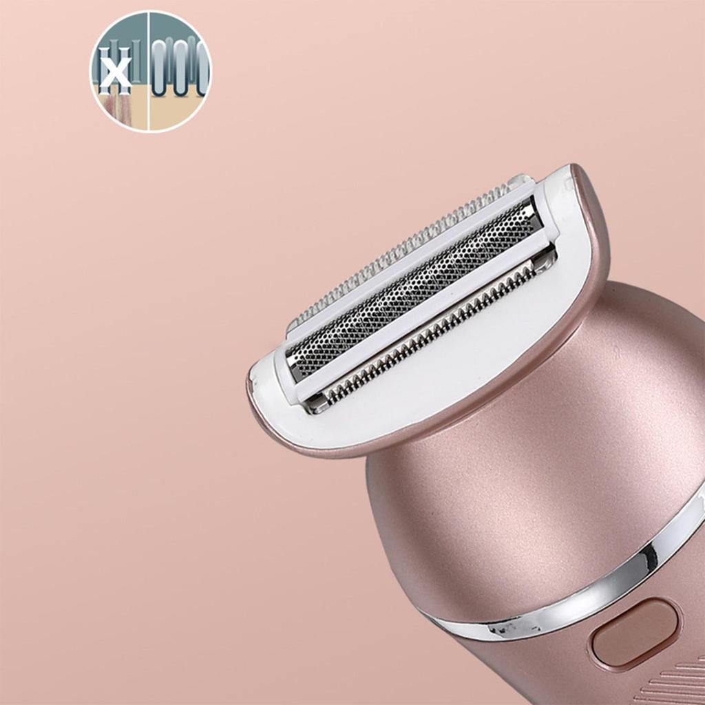 Women's Multifunctional Electric Shaver Household Three-blade Replacement Hair Remover Full Body Wash Full Body Shaving Knife