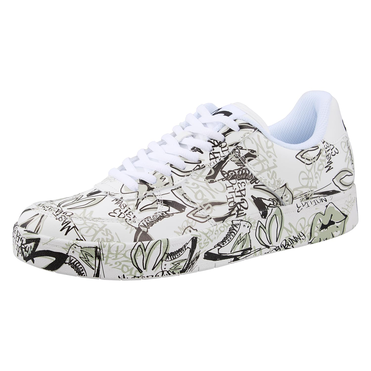 

Golf Shoes Lip x Sneaker Golf Shoes cm [Master Bunny] Men s (Spikeless, Pattern) / / 758-4192601 030_White 26.0