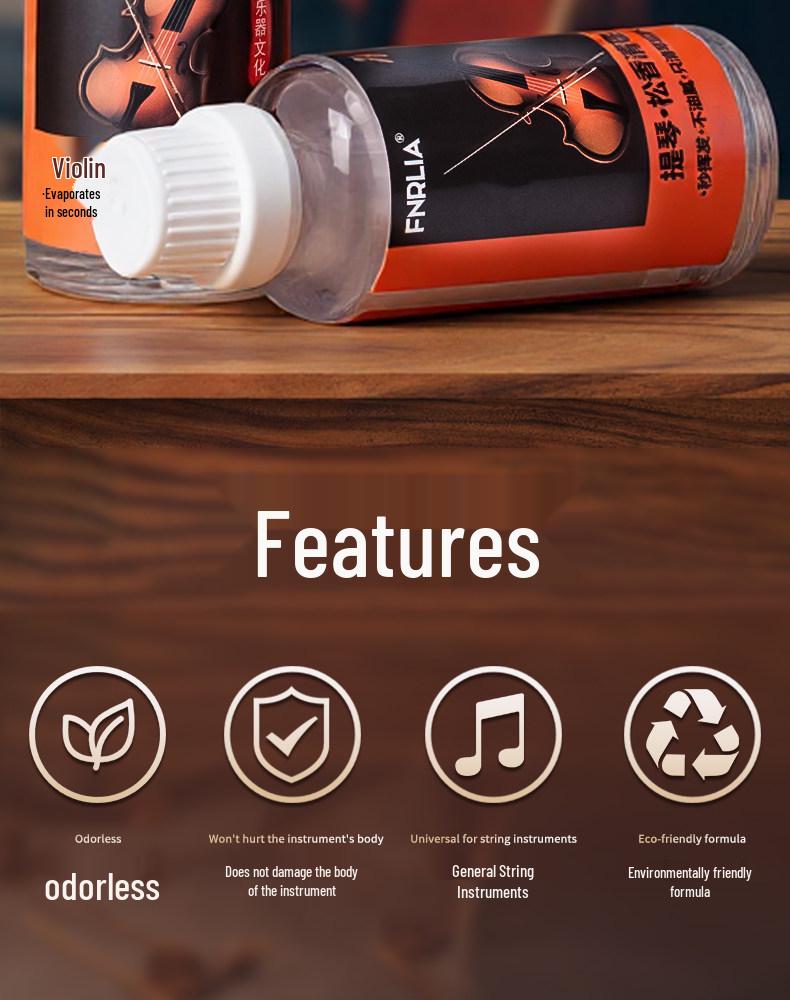 Universal String Instrument Rosin Cleaner and Remover