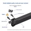 95° External Turning Tool Holder - CNC WWLNR2020K08/WWLNL2525M08 Peach-shaped Insert