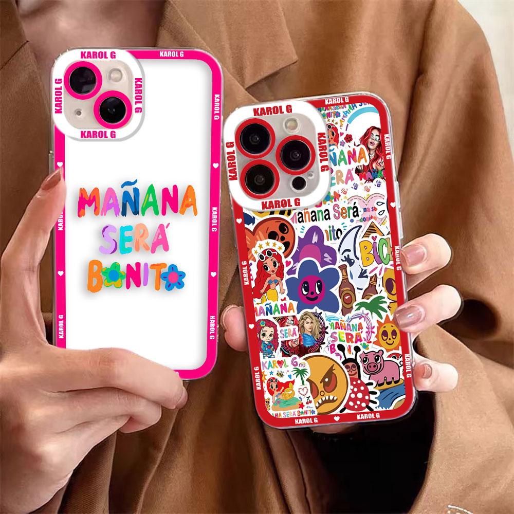 k-Karol G Manana Sera Bonito Clear Phone Case For VIVO S1 V20 V21 V21E V23 V23E V25 V27 V27E V29E V30E V30 V40 V50 V60 Case Capa