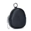 Portable Mini Coin Purse Solid Color with Key Ring Card Holoder Wallet Zipper Money Bag Keychain