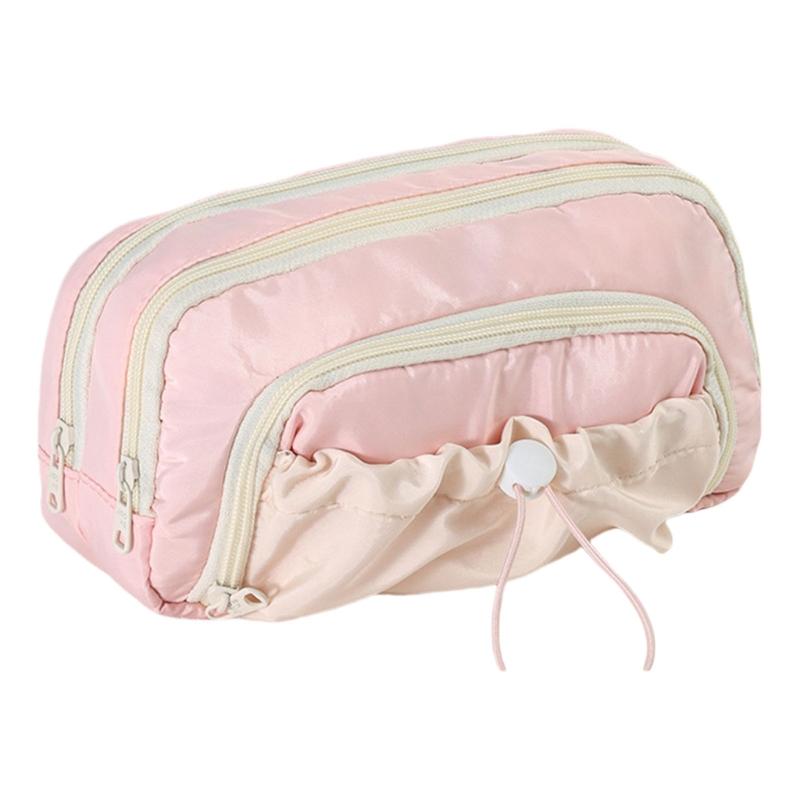 High Capacity Pencil Case Multi Compartments Pen Pouches Pen Organizers Pen Storage Bag Travel Makeup Pouches for Women