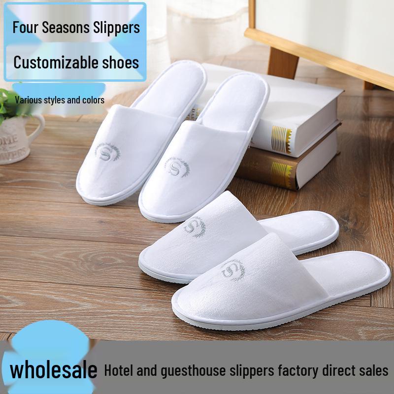 Disposable Coral Slippers for Hotels, B&Bs, Aviation, and Beauty Salons