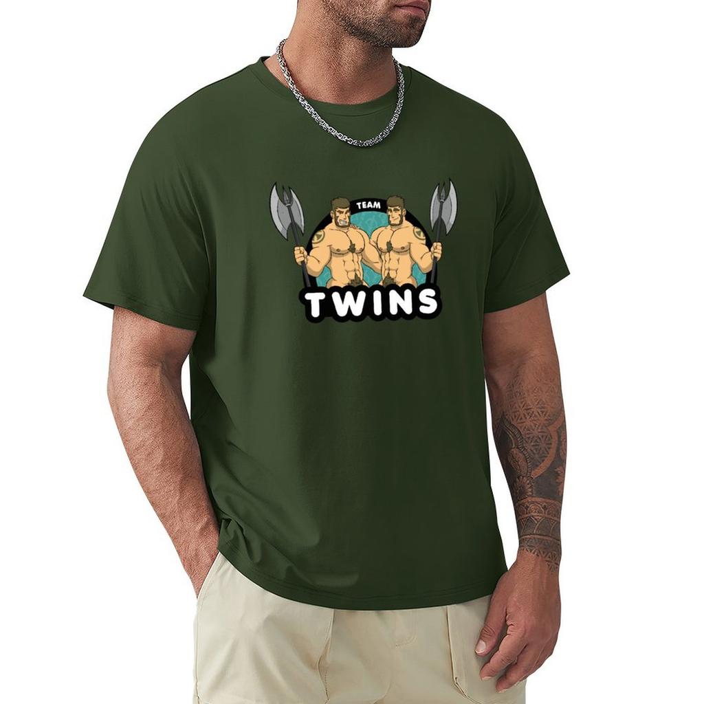 Team Twins - Robin Morningwood Adventure T-Shirt Quick Drying Man Clothes Mens Clothing