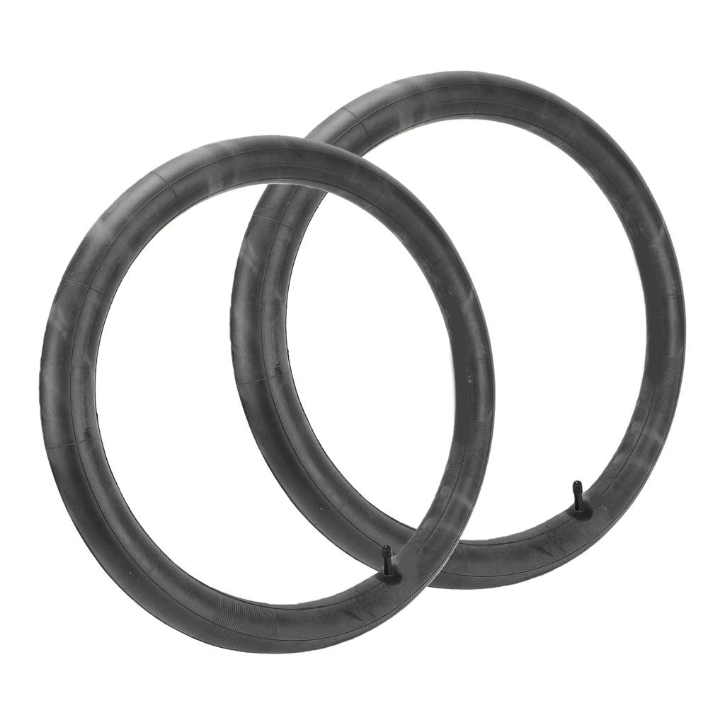 2PCS 24x2.125 2.35 Bike Inner Tube Rubber Thickened Interior Tire Tube Replacement for Kids Bike Scooter
