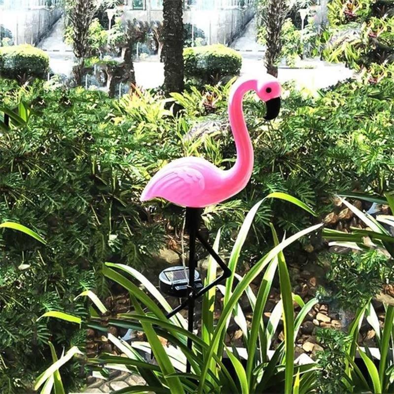 3Lamps/Drag Led Solar Power Flamingo Lawn Garden Stake Landscape Outdoor