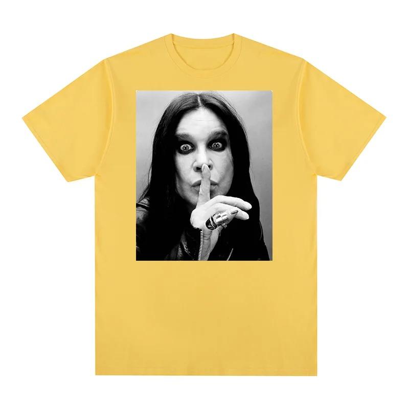 Ozzy Osbourne Black Sabbath Vintage TShirt Heavy Metal Legend Humorous HipHop 100 Cotton Mens TShirt New Style TShirt